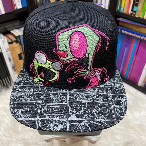 Nickelodeon Invader Zim Gir Snapback Hat - Picture 2 of 4
